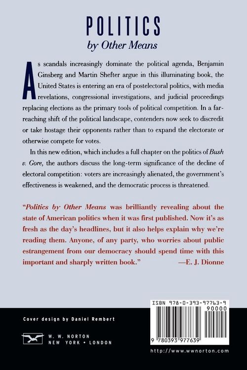 Produktbild: Politics by Other Means