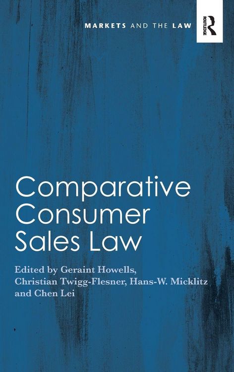 Produktbild: Comparative Consumer Sales Law