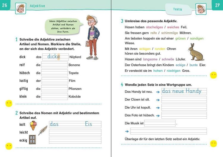 Produktbild: &Uuml;bungsheft - Grammatik 2.Klasse