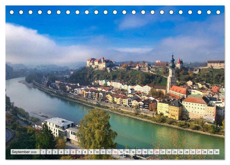 Produktbild: S&uuml;ddeutschland im Fokus (Tischkalender 2026 DIN A5 quer), CALVENDO Monatskalender