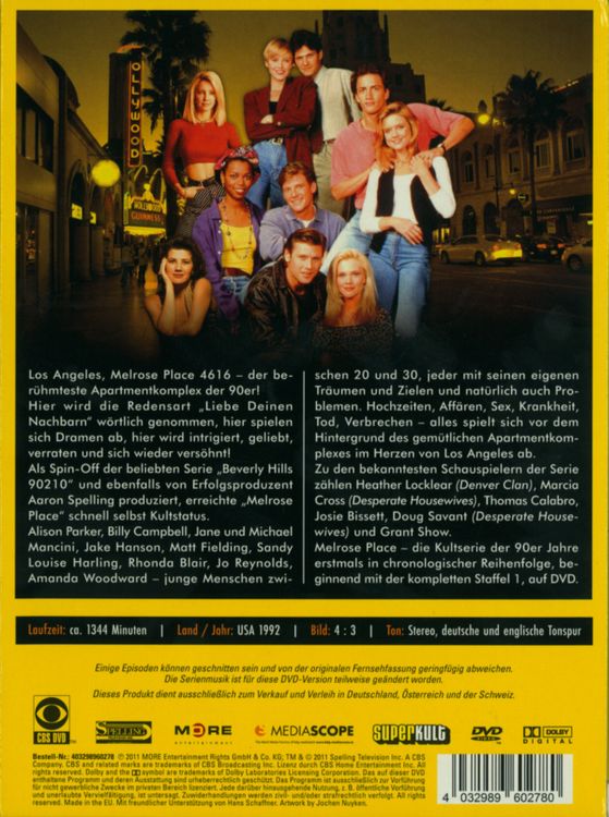 Produktbild: Melrose Place - Staffel 1 [8 DVDs]