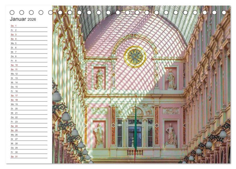 Produktbild: Zw&ouml;lf mal Europa (Tischkalender 2026 DIN A5 quer), CALVENDO Monatskalender
