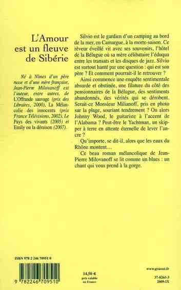 Produktbild: L'amour est un fleuve de Sib&eacute;rie