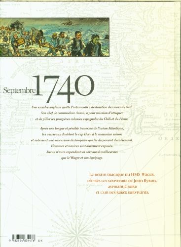 Produktbild: Naufrage en Patagonie : la tragique histoire de l'&eacute;quipage du Wager