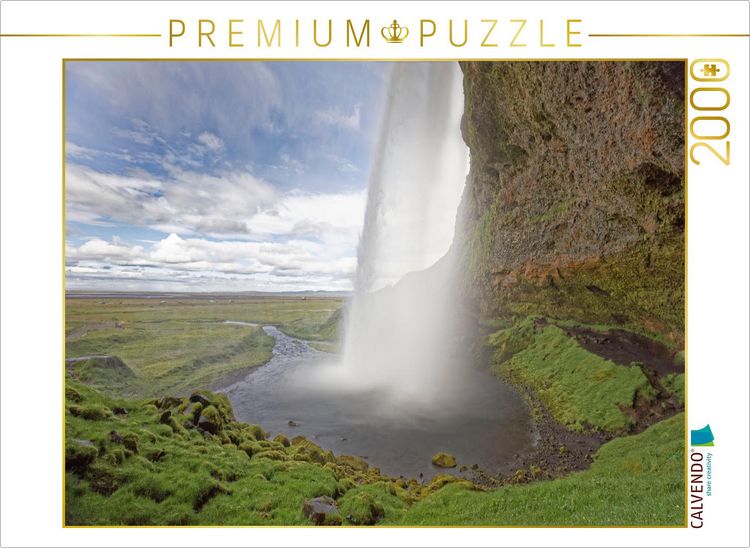 Produktbild: CALVENDO Puzzle Seljalandsfoss | 2000 Teile Lege-Gr&ouml;&szlig;e 90x67cm Foto-Puzzle f&uuml;r gl&uuml;ckliche Stunden