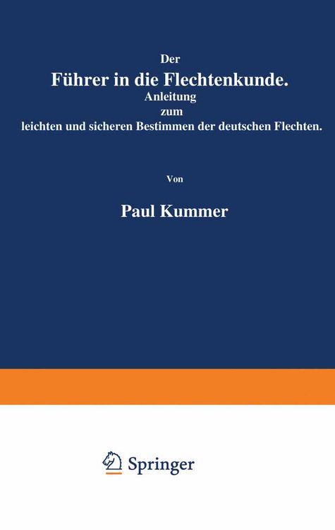 Produktbild: Der F&uuml;hrer in die Flechtenkunde