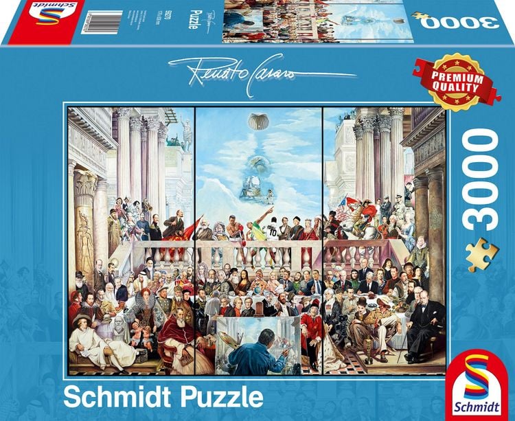 Bild vom Artikel Puzzle Schmidt Spiele Renato Casaro: So vergeht der Ruhm der Welt Puzzle 3000 Teile vom Autor 