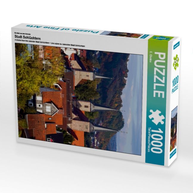 Produktbild: Ein Motiv aus dem Kalender Stadt Schl&uuml;chtern (Puzzle)