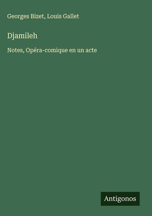 Produktbild: Djamileh