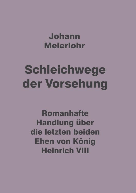 Produktbild: Schleichwege der Vorsehung