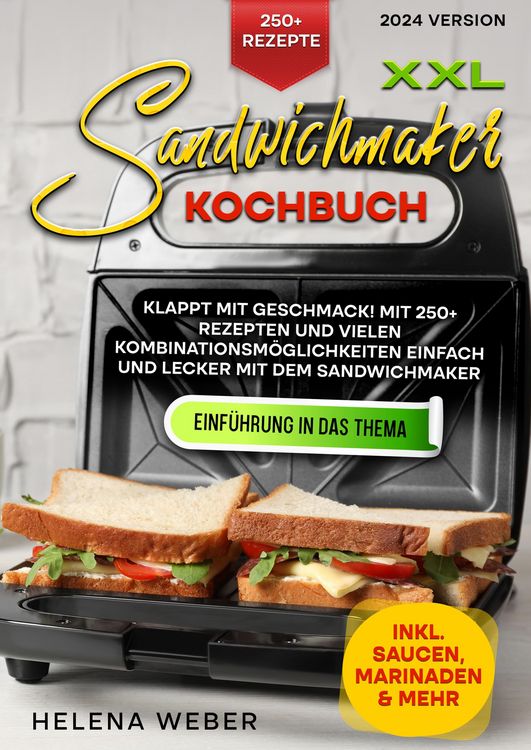 Produktbild: XXL Sandwichmaker Kochbuch
