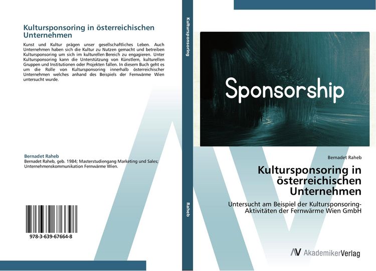 Produktbild: Kultursponsoring in &ouml;sterreichischen Unternehmen