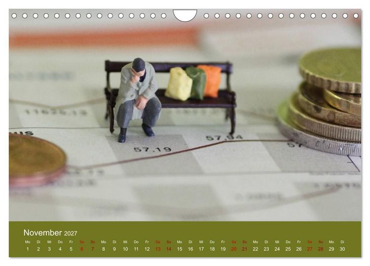 Produktbild: Miniaturen - Klein ganz gro&szlig; (Wandkalender 2027 DIN A4 quer), CALVENDO Monatskalender