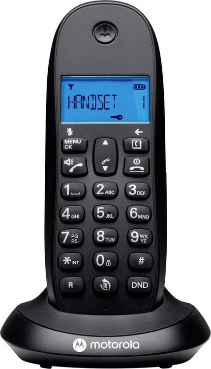 Produktbild: Motorola DECT Phone DECT Mobilteil Schwarz