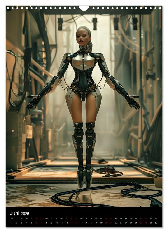 Produktbild: CYBER SISTERS (Wandkalender 2026 DIN A3 hoch), CALVENDO Monatskalender