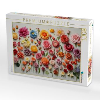 Produktbild: CALVENDO Puzzle Zarte Bl&uuml;ten arrangiert | 1000 Teile Lege-Gr&ouml;&szlig;e 64x48cm Foto-Puzzle f&uuml;r gl&uuml;ckliche Stunden