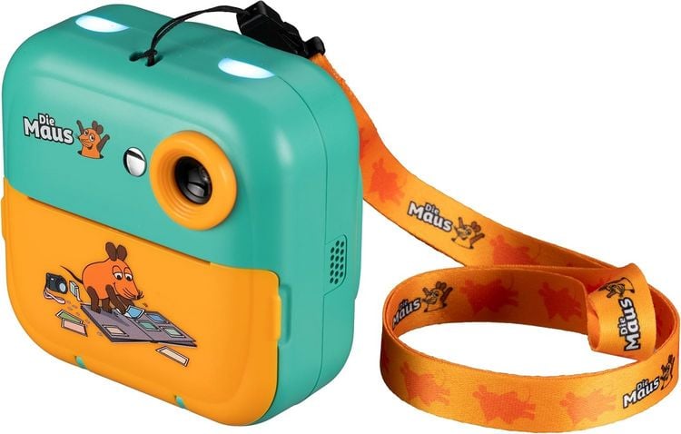 Produktbild: Bresser 11112 - DieMaus Sofortbild-Kamera f&uuml;r Kinder mit Tragebeutel