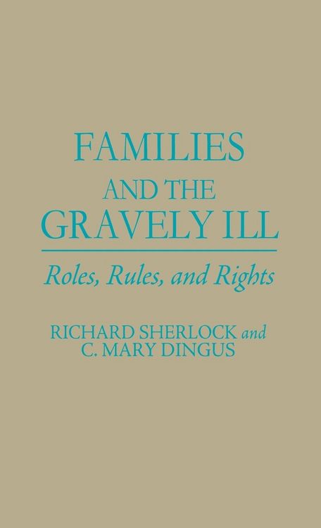 Produktbild: Families and the Gravely Ill