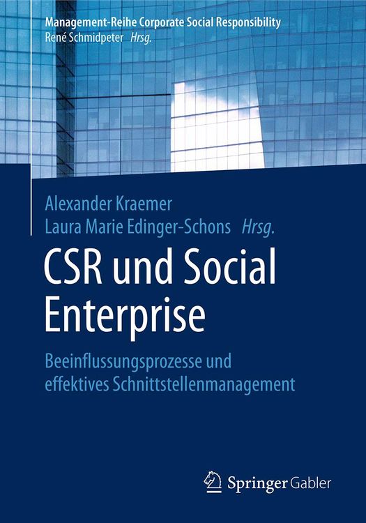 Produktbild: CSR und Social Enterprise