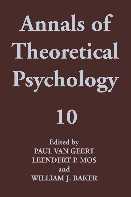 Produktbild: Annals of Theoretical Psychology