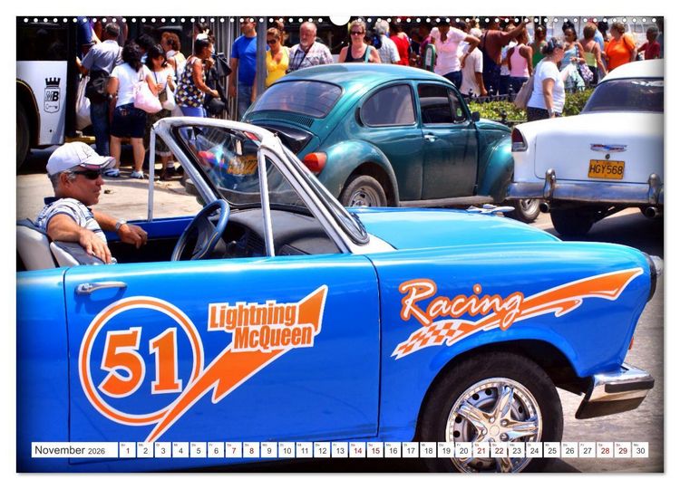 Produktbild: Trabi Tour (Wandkalender 2026 DIN A2 quer), CALVENDO Monatskalender
