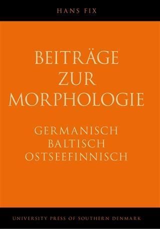Produktbild: Beitrage zur Morphologie