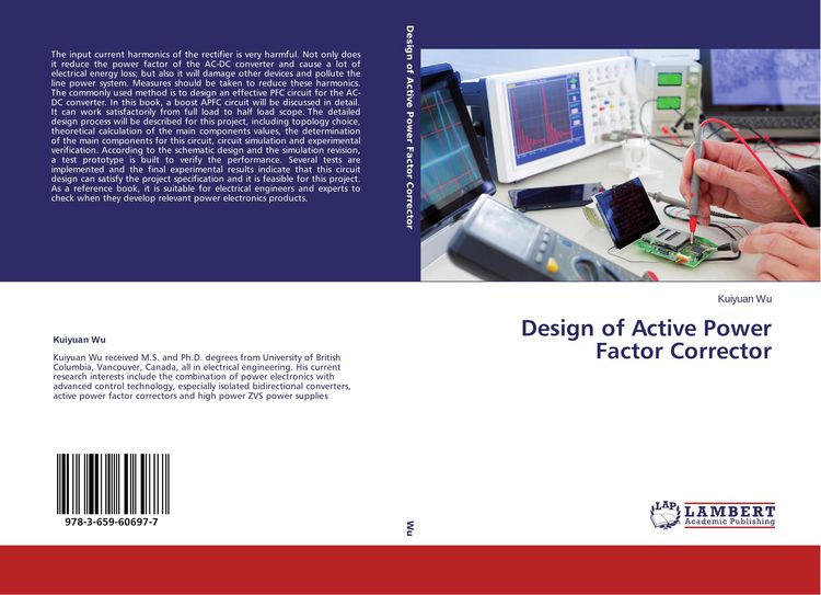 Produktbild: Design of Active Power Factor Corrector