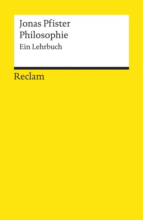 Produktbild: Philosophie. Ein Lehrbuch