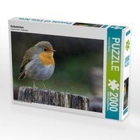 Produktbild: CALVENDO Puzzle Rotkehlchen 2000 Teile Lege-Gr&ouml;&szlig;e 90 x 67 cm Foto-Puzzle Bild von Dieter-M. Wilczek
