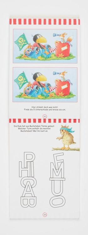 Der kleine Rabe Socke: Mein rabenstarker Kindergartenblock