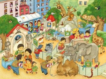 Produktbild: CALVENDO Puzzle Kleiner Zoo | 1000 Teile Lege-Gr&ouml;&szlig;e 64x48cm Foto-Puzzle f&uuml;r gl&uuml;ckliche Stunden