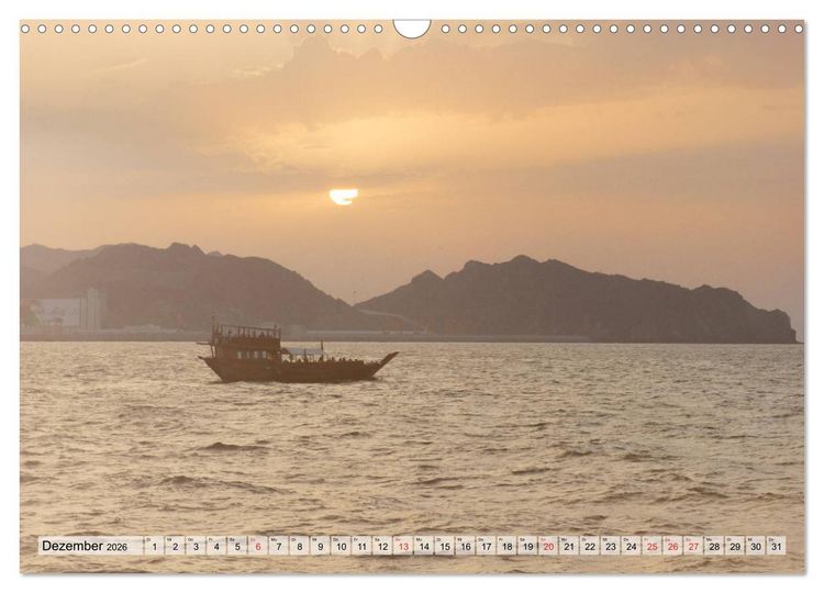 Produktbild: Oman - Impressionen (Wandkalender 2026 DIN A3 quer), CALVENDO Monatskalender