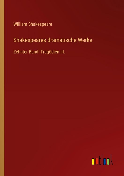 Produktbild: Shakespeares dramatische Werke