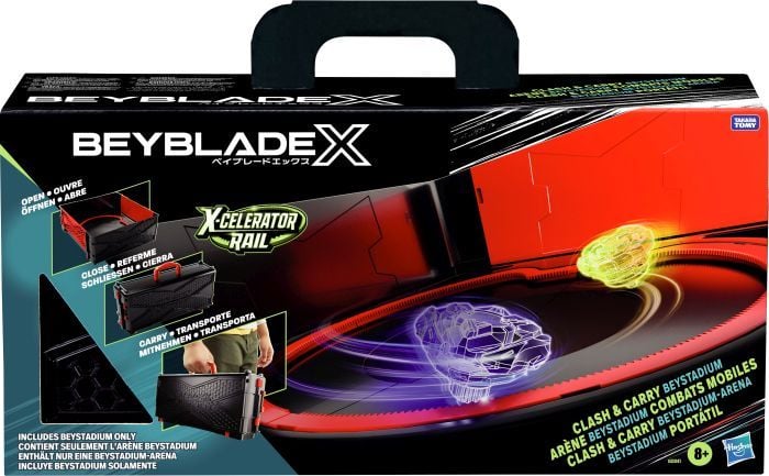 Produktbild: Beyblade X Clash And Carry Beyblade stadium-Arena
