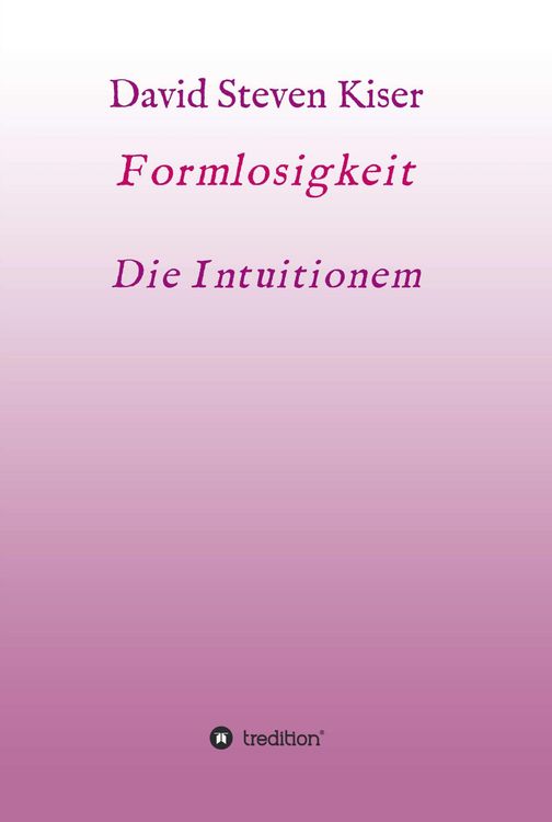 Produktbild: Formlosigkeit - Die Intuitionen