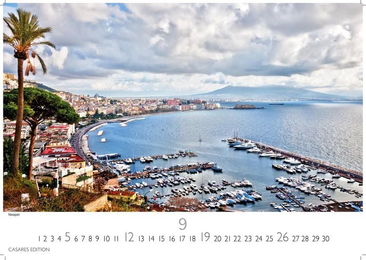 Produktbild: Golf von Neapel Kalender 2027 &ndash; Wandkalender | Fotokalender Italien 35x50 cm - . mit Capri, Ischia & Amalfi K&uuml;ste