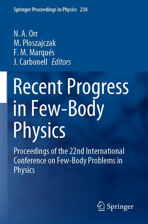 Produktbild: Recent Progress in Few-Body Physics