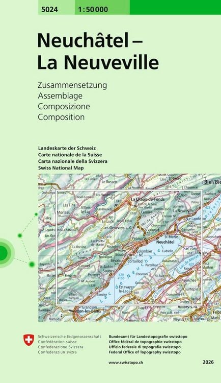 Produktbild: 5024 Neuch&acirc;tel - La Neuveville