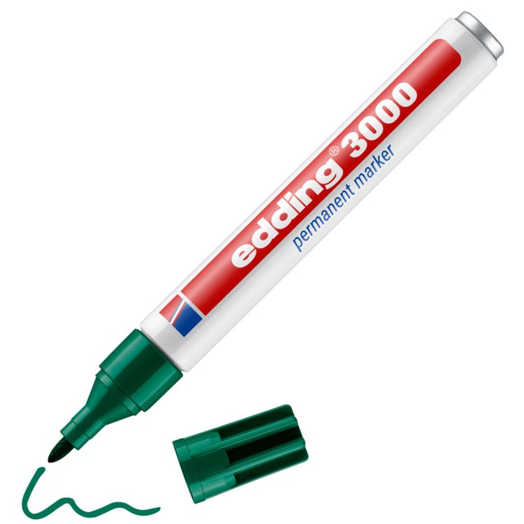 Produktbild: EDDING&reg; Permanent Marker 3000, gr&uuml;n
