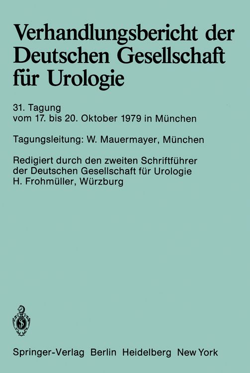 Produktbild: 31. Tagung 17. bis 20. Oktober 1979, M&uuml;nchen