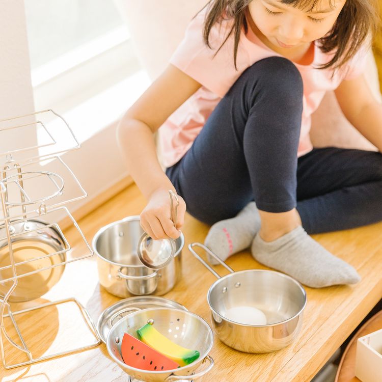 Produktbild: Kinderk&uuml;chen Topfset