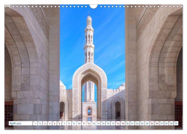 Produktbild: Oman - Ein Land aus 1001 Nacht (Wandkalender 2026 DIN A3 quer), CALVENDO Monatskalender