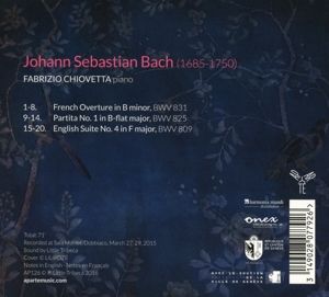 Produktbild: Bach/Keyboard Suites