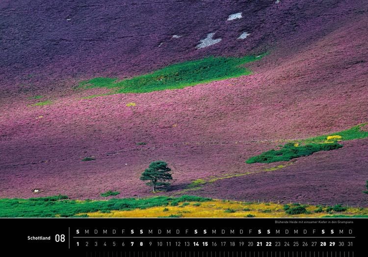 Produktbild: Schottland Premiumkalender 2027
