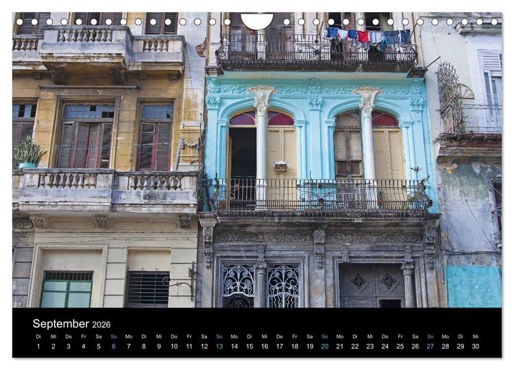 Produktbild: Cuba Highlights (Wandkalender 2026 DIN A4 quer), CALVENDO Monatskalender