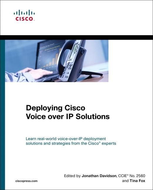 Produktbild: Davidson, J: Deploying Cisco Voice over IP Solutions (paperb