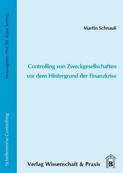Produktbild: Controlling von Zweckgesellschaften vor dem Hintergrund der Finanzkrise.