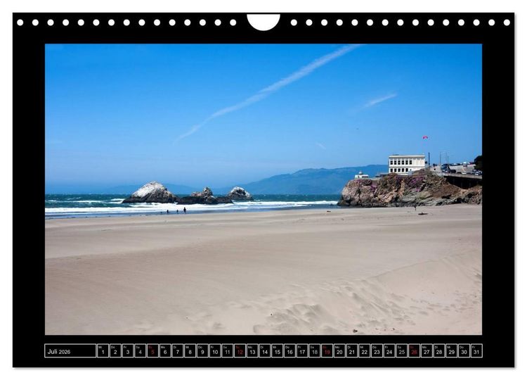 Produktbild: Wunderbares San Francisco (Wandkalender 2026 DIN A4 quer), CALVENDO Monatskalender