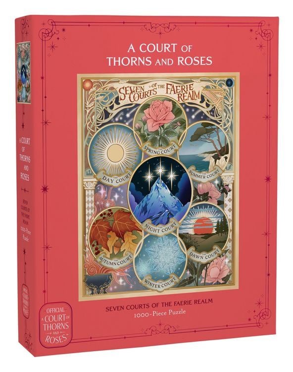 Produktbild: A Court of Thorns and Roses Official Seven Courts of the Faerie Realm 1000-Piece Puzzle