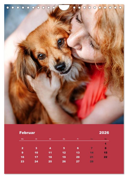 Produktbild: Du und ich - Dreamteamfotografie - Mensch und Hund (Wandkalender 2026 DIN A4 hoch), CALVENDO Monatskalender